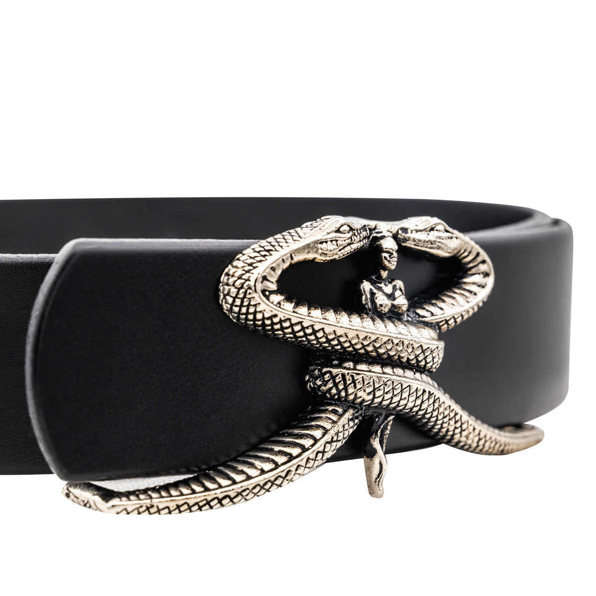 Women's belt with black buckle SR