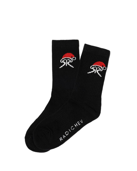 Коледни чорапи RADICHEV в черно