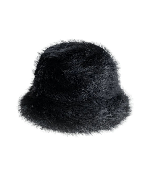 Fluffy hat RADICHEV in black