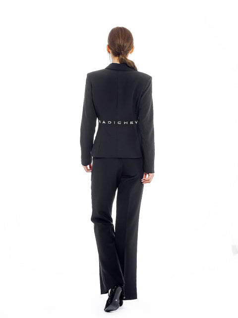 Black elegant trousers
