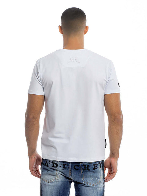 Men's t-shirt with an abstract logo