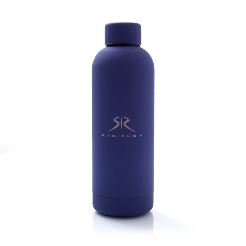 Dark blue water bottle RADICHEV