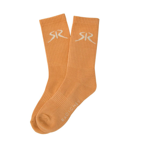 RADICHEV Crew Socks in Light Caramel