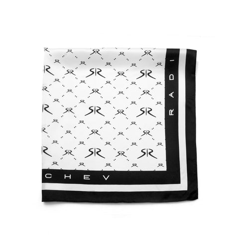 Silk scarf with print RADICHEV