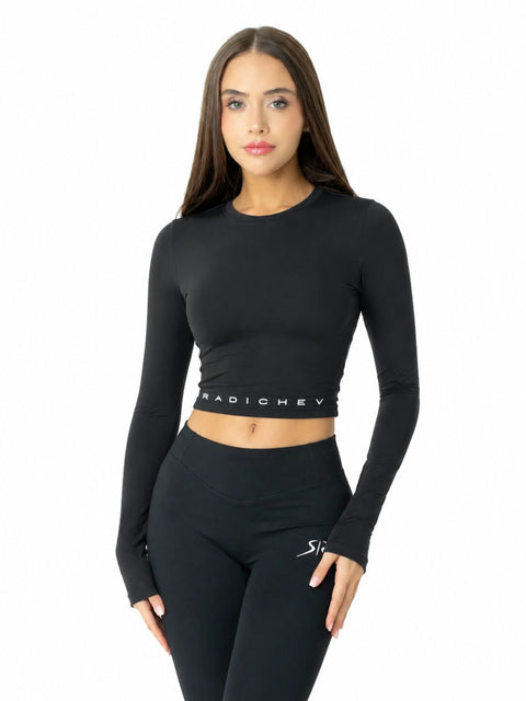 Fitted sports blouse with RADICHEV inscription