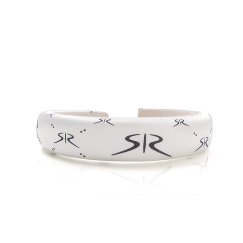 White tiara with RADICHEV logo