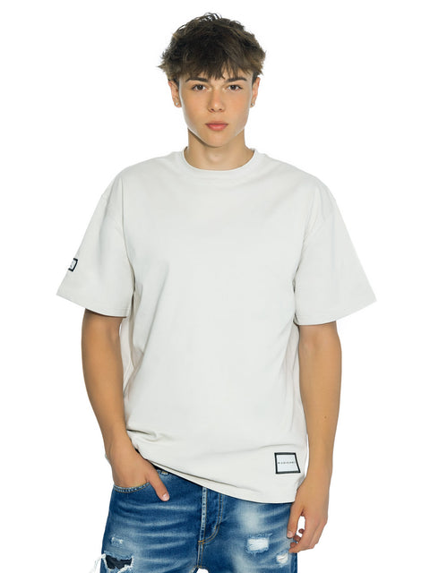 Men's oversized t-shirt in ecru