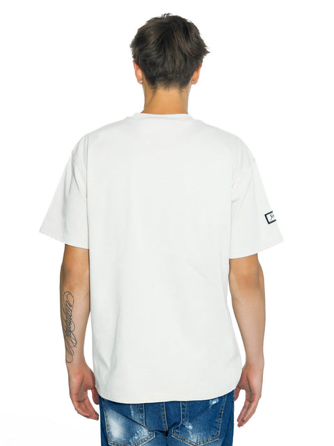 Men's oversized t-shirt in ecru