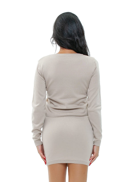 Women's RADICHEV Logo Top in Beige