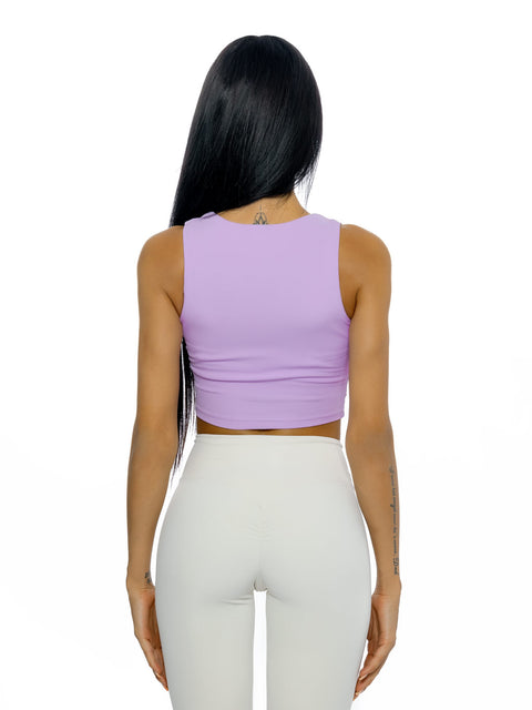 Sports purple top with RADICHEV logo