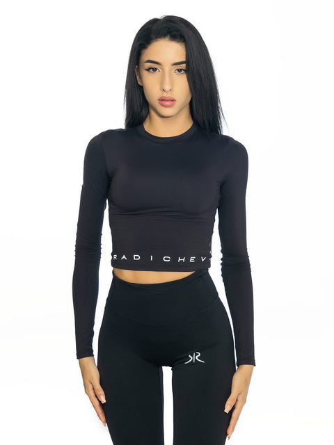 Fitted sports blouse with RADICHEV inscription
