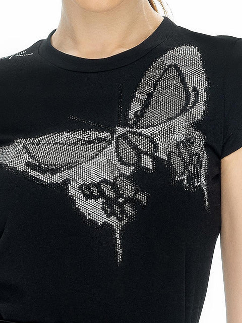 T-shirt with a butterfly by Stoyan RADICHEV