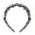 Boutique tiara in black and anthracite by the designer Stoyan RADICHEV