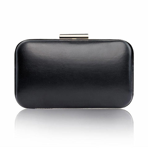 Elegant clutch in black - High-quality designer clothes and accessories by RADICHEV - leading Bulgarian brand