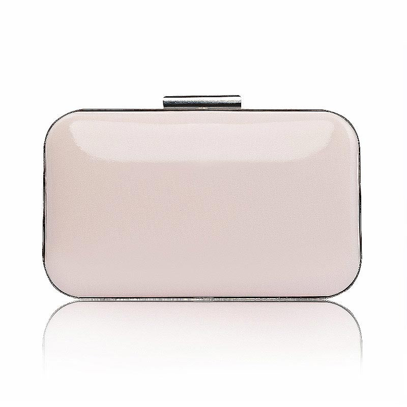 Soft pink clutch bag hot sale