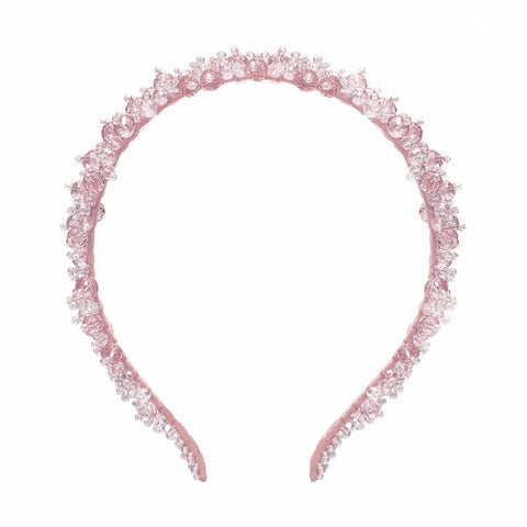 Boutique pink tiara by the designer Stoyan RADICHEV